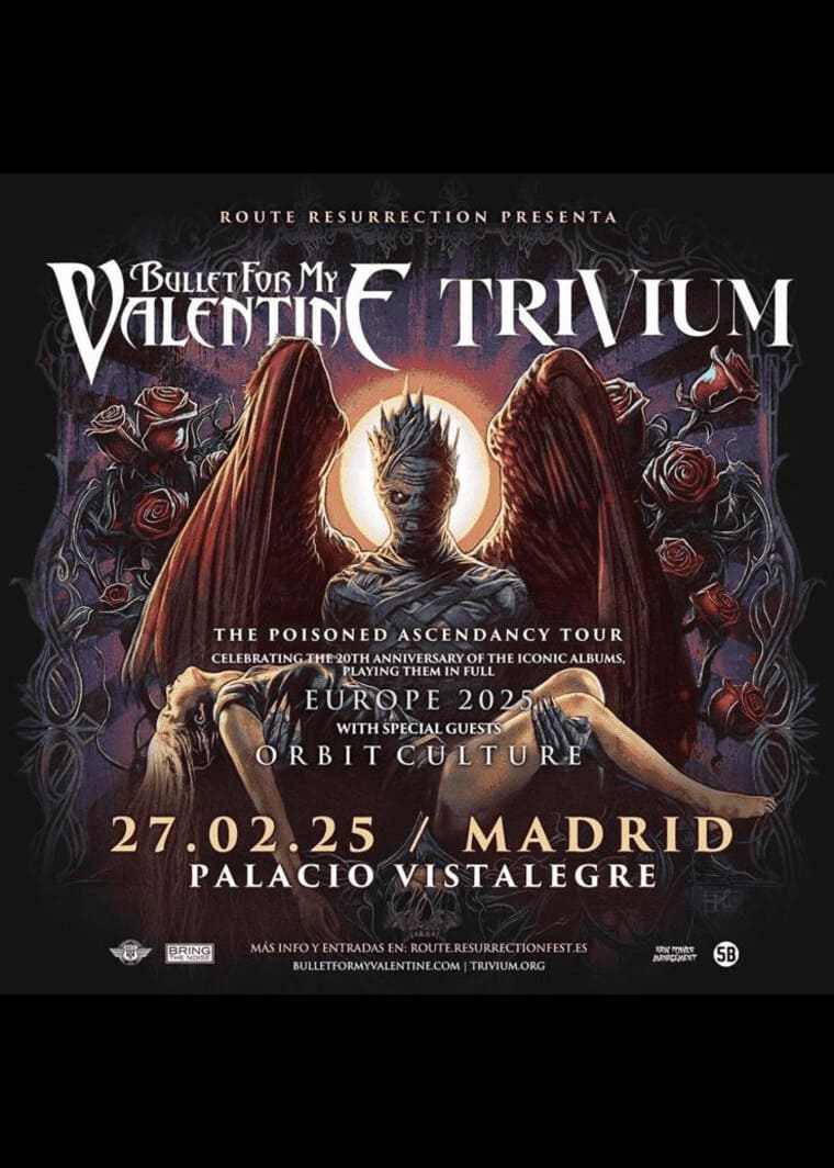 Bullet for my valentine Madrid